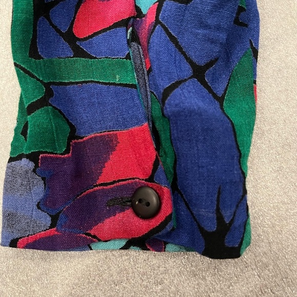 [14] Vintage Cimone Multicoloured Floral Blouse - Picture 5 of 9